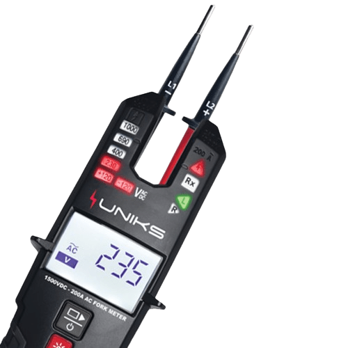Uniks CF1500 Strom- und Spannungsprüfer 1500 V DC - VolTech GmbH