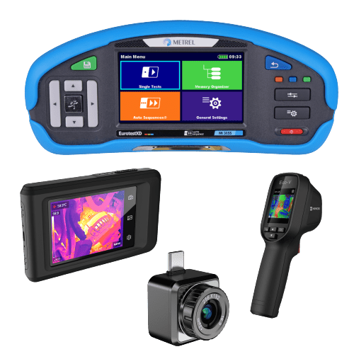 Installationstester MI 3155 - Wärmebildkamera - Set - VolTech GmbH
