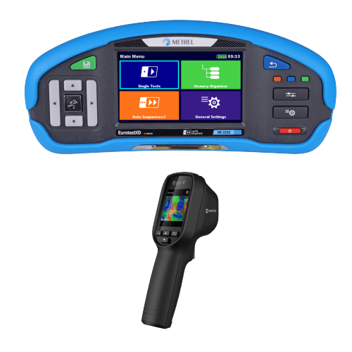 Installationstester MI 3155 - Wärmebildkamera - Set - VolTech GmbH