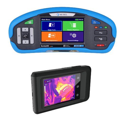 Installationstester MI 3155 - Wärmebildkamera - Set - VolTech GmbH