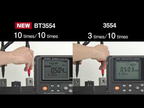 Hioki - BT3554-91 - Tragbarer Batterietester, 9465-10 Prüfkabel und Z3210 - VolTech GmbH