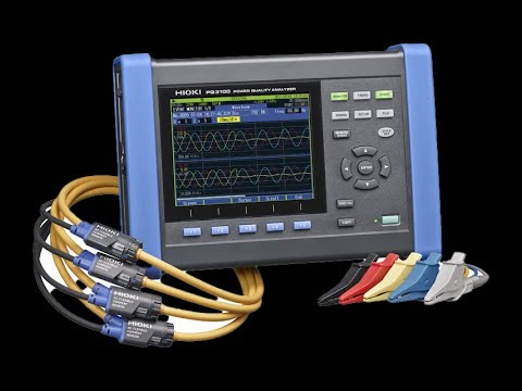 Hioki - PQ3100-94 - Netzqualitätsmessgerät mit 4 flexiblen Stromwandlern - VolTech GmbH